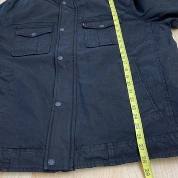 Levi’s Men Cotton Twill Jacket size XL color Black - Picture 15 of 16